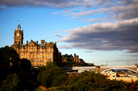 Edinburgh sunset
