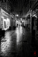 Shoe Lane at raining night